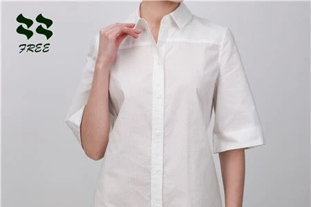 Classic blouse white dress