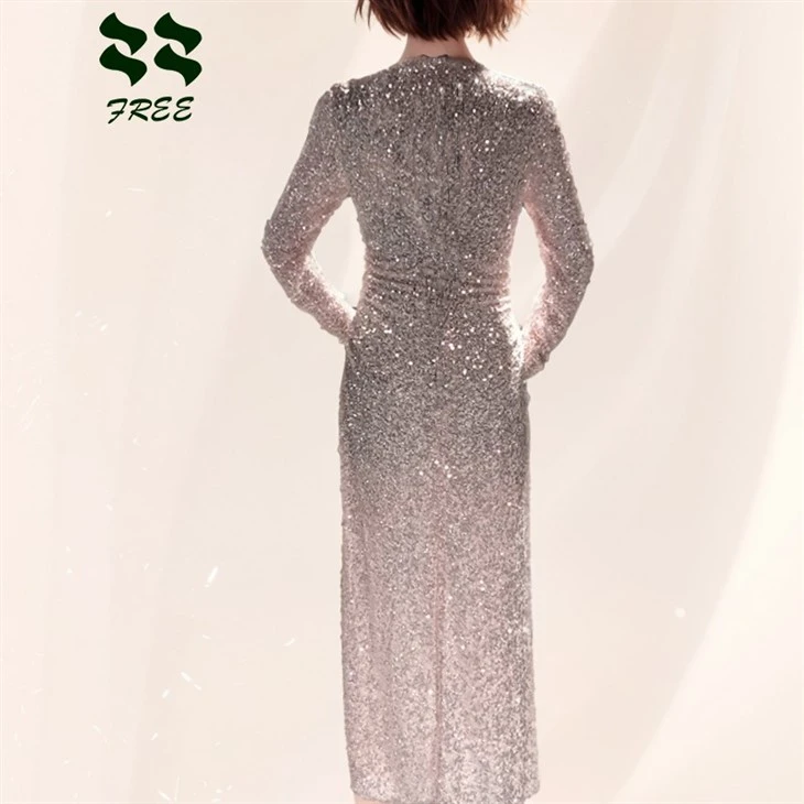 Glittering Evening Dress